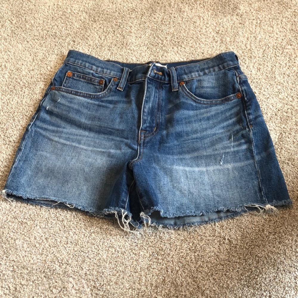 Madewell high-rise shorts